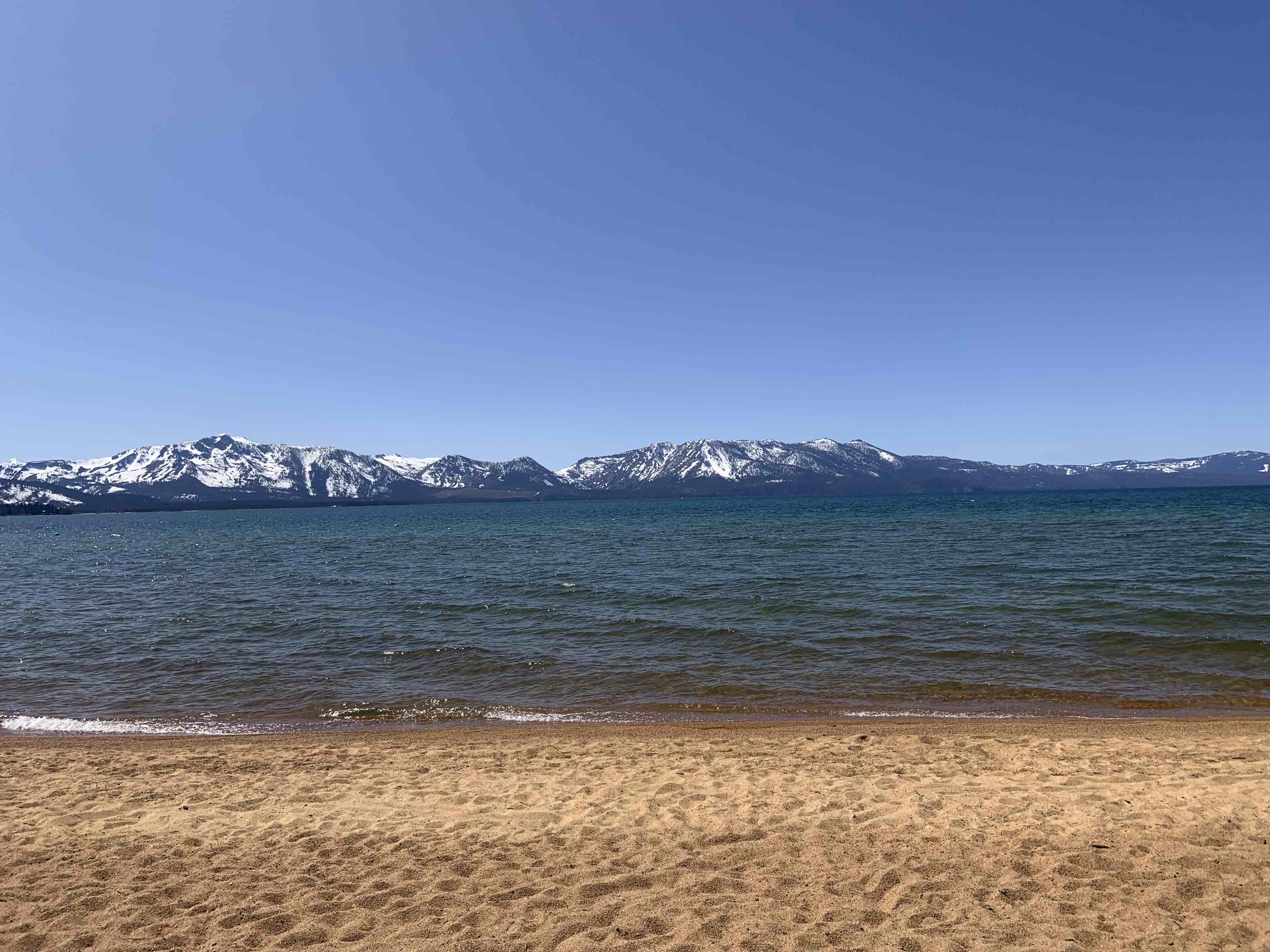 Lake Tahoe beach